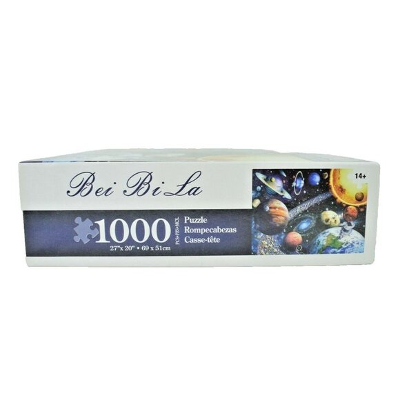 Solar System 1000 Piece Bei Bi La Sealed 27 x 20 Jigsaw Puzzle - Picture 5 of 5